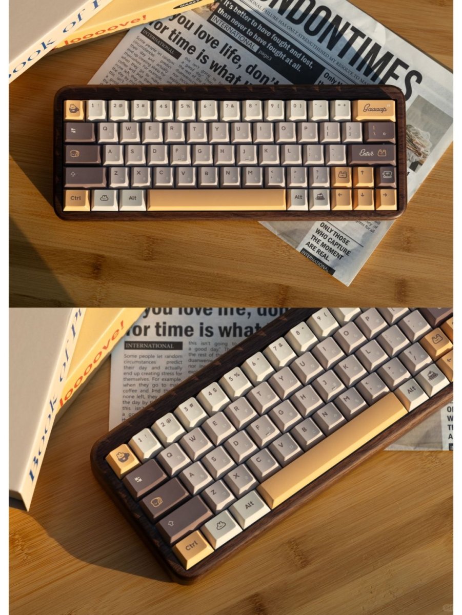 Cool Cozy Coffee Theme Keycap Set