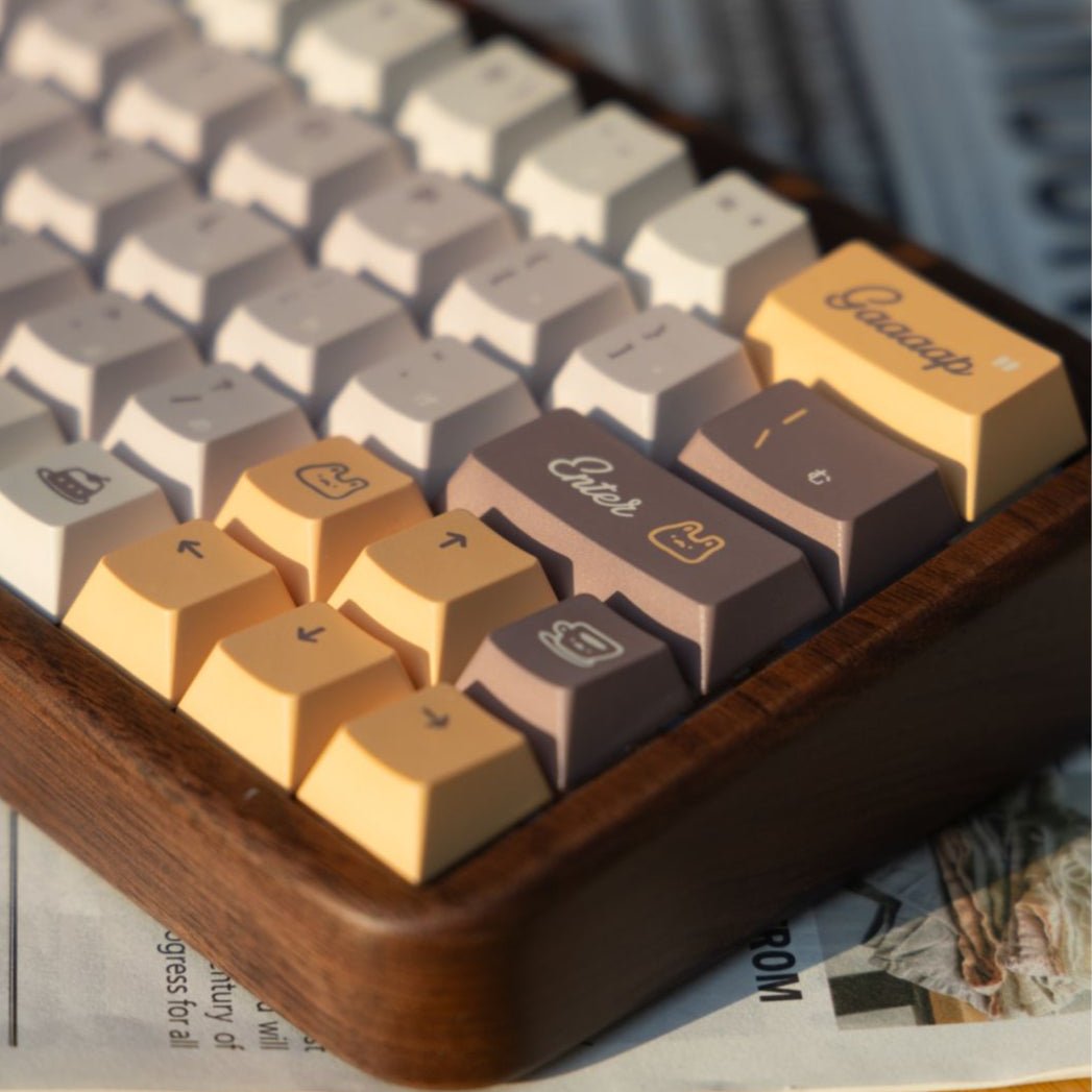 Cool Cozy Coffee Theme Keycap Set