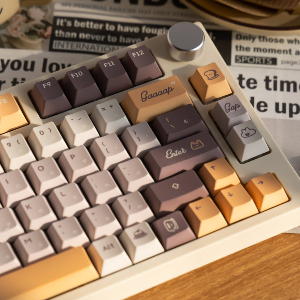 Cool Cozy Coffee Theme Keycap Set