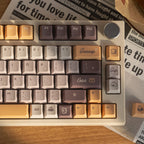 Cool Cozy Coffee Theme Keycap Set