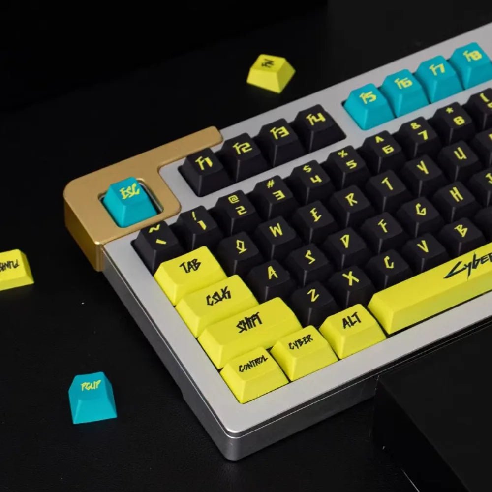 Cool Cyberpunk Theme Artisan Keycap Set