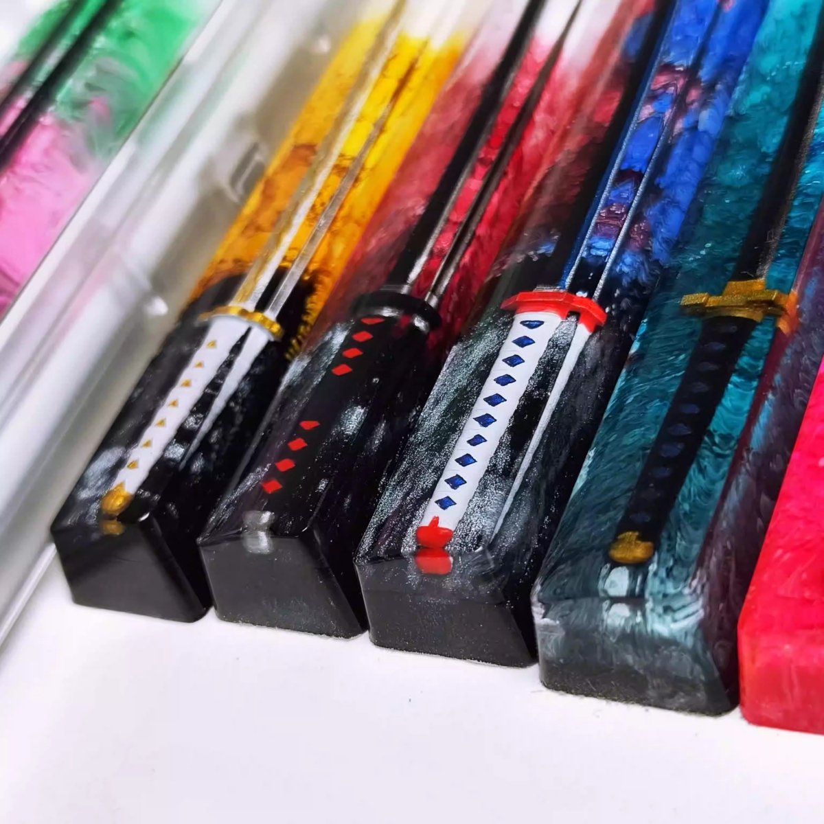 Cool Demon Slayer Resin 6.25u Spacebar Keycap