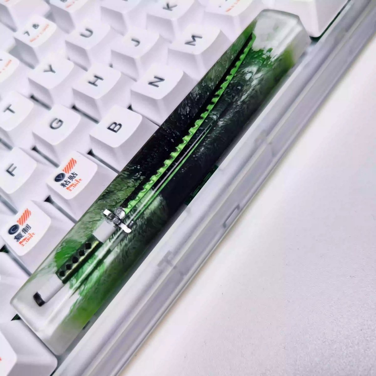 Cool Demon Slayer Resin 6.25u Spacebar Keycap