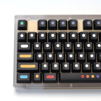 Cool Dots Theme PBT Artisan Keycap Set