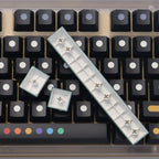Cool Dots Theme PBT Artisan Keycap Set