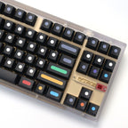 Cool Dots Theme PBT Artisan Keycap Set