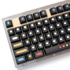 Cool Dots Theme PBT Artisan Keycap Set