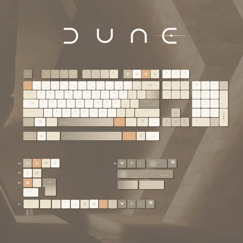 Cool Dune Theme Artisan Keycap Set
