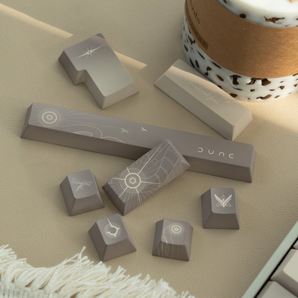 Cool Dune Theme Artisan Keycap Set