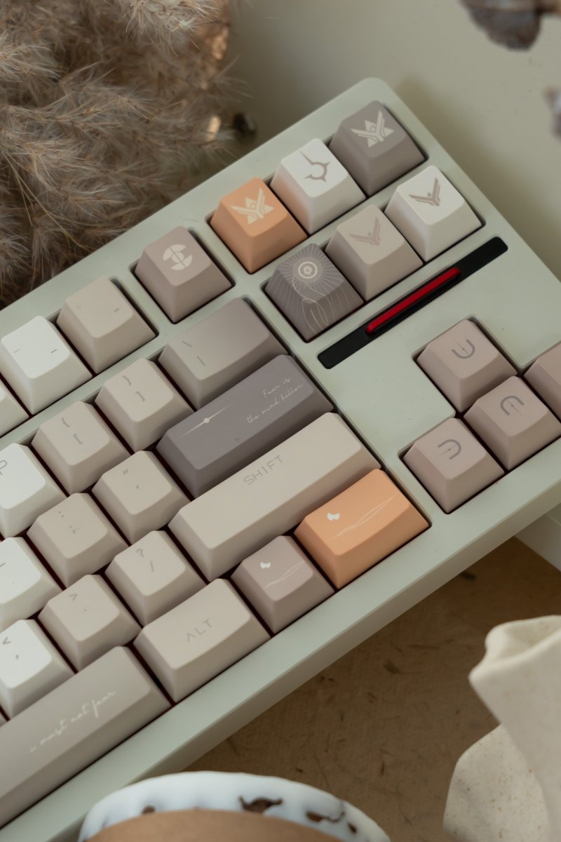 Cool Dune Theme Artisan Keycap Set