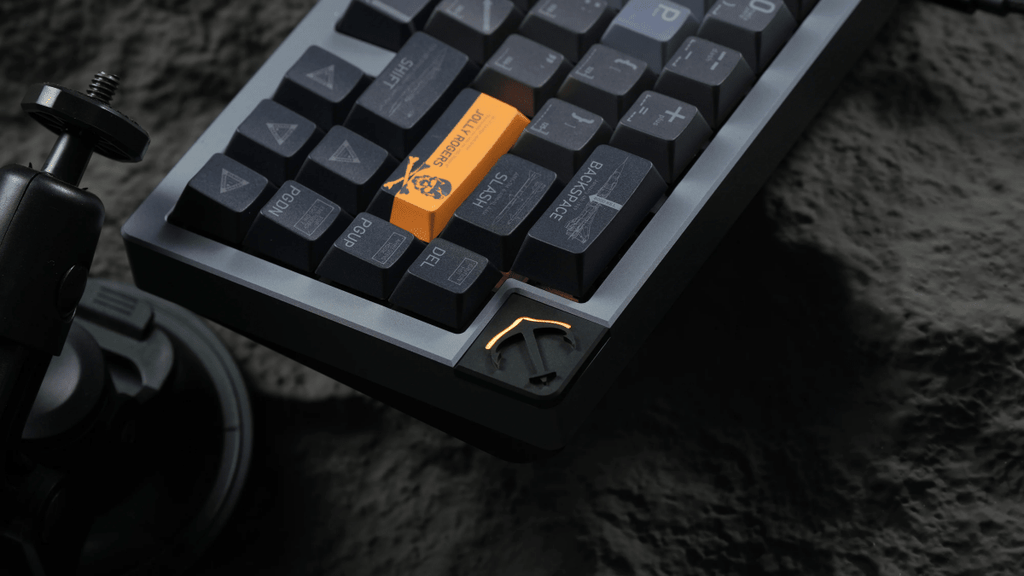 Cool F-14 VF-103 Jolly Rogers Theme Keycap Set