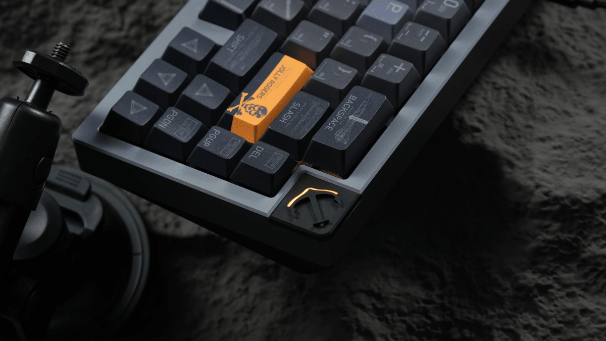Cool F-14 VF-103 Jolly Rogers Theme Keycap Set