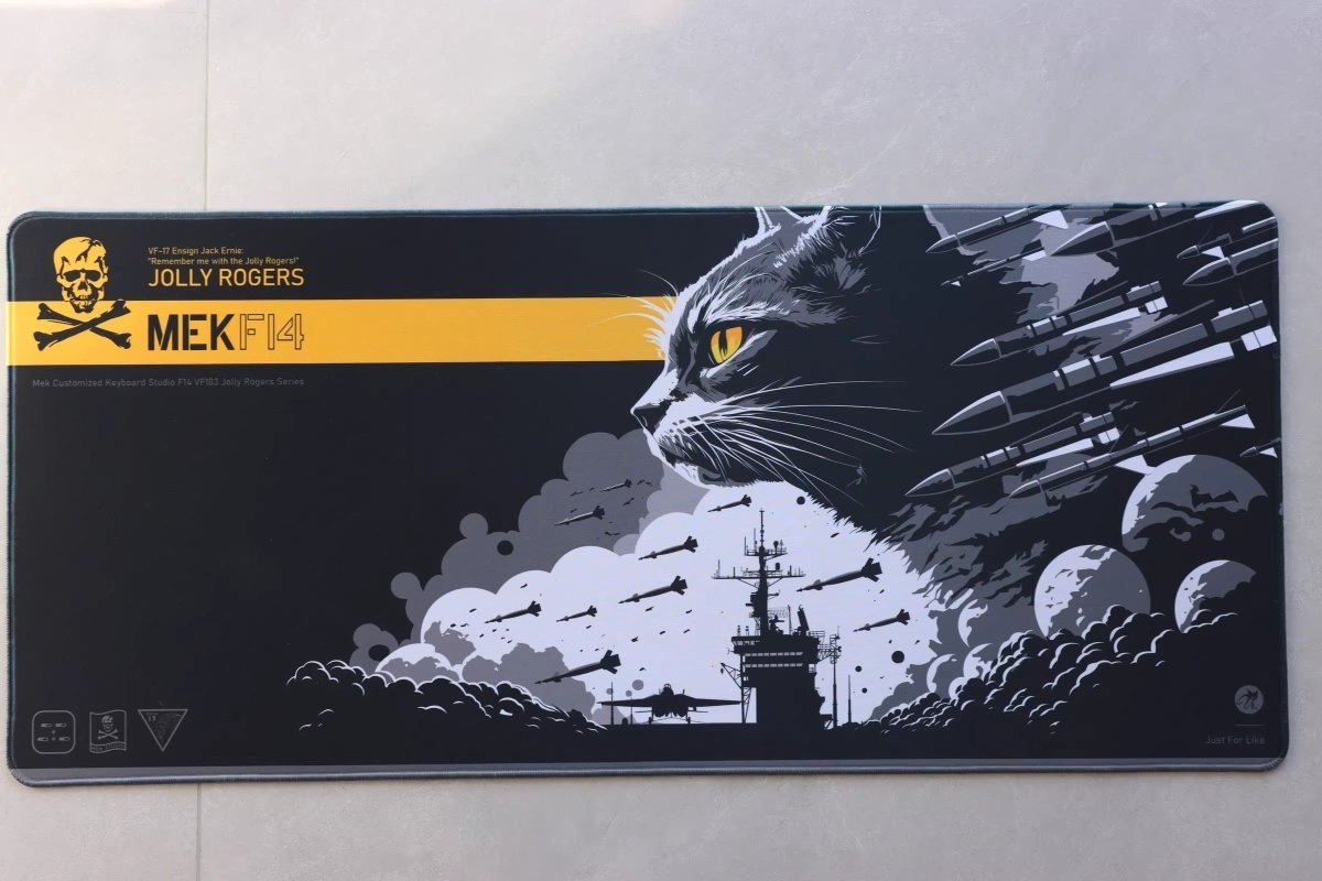 Cool F-14 VF-103 Jolly Rogers Theme Keycap Set