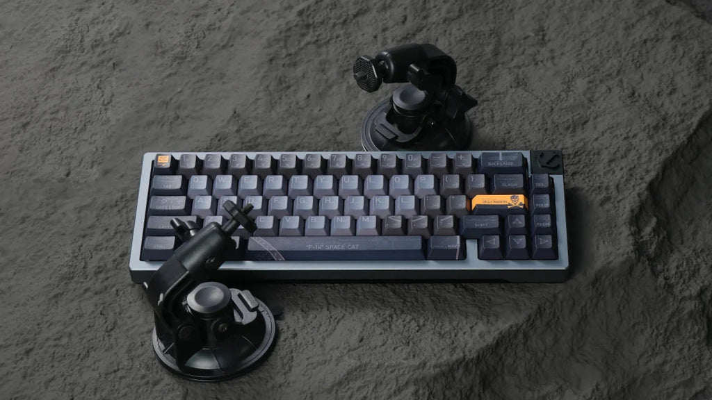 Cool F-14 VF-103 Jolly Rogers Theme Keycap Set