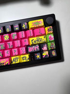 Cool Graffiti Enthusiast Theme Keycap Set