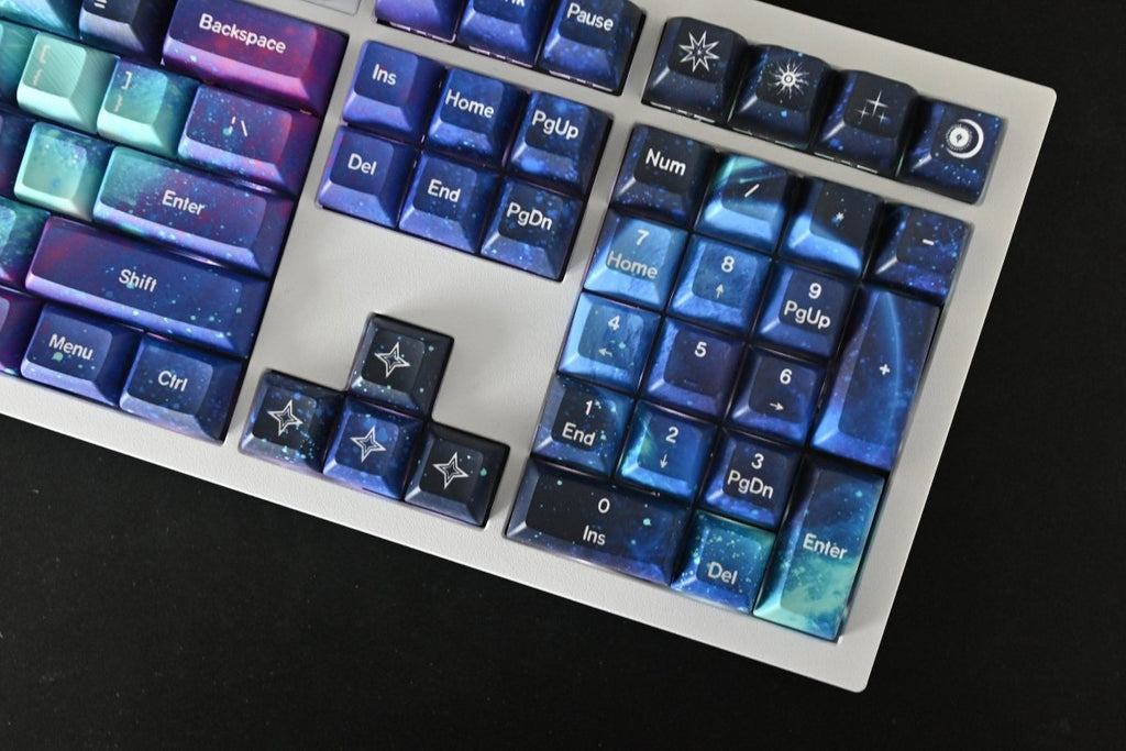 Cool KCA Profile Starry Sky Theme Keycap Set