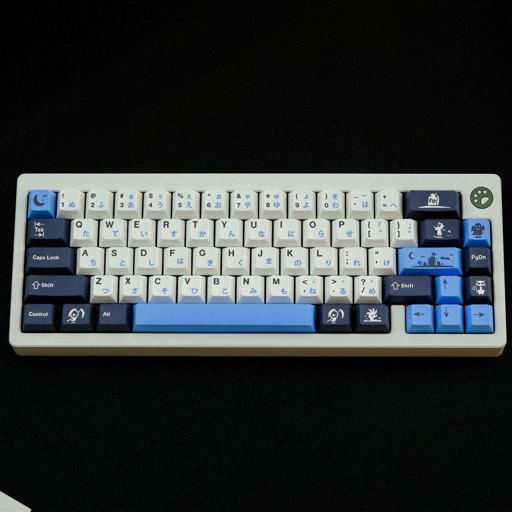 Cool Midnight Theme Japanese Keycap Set