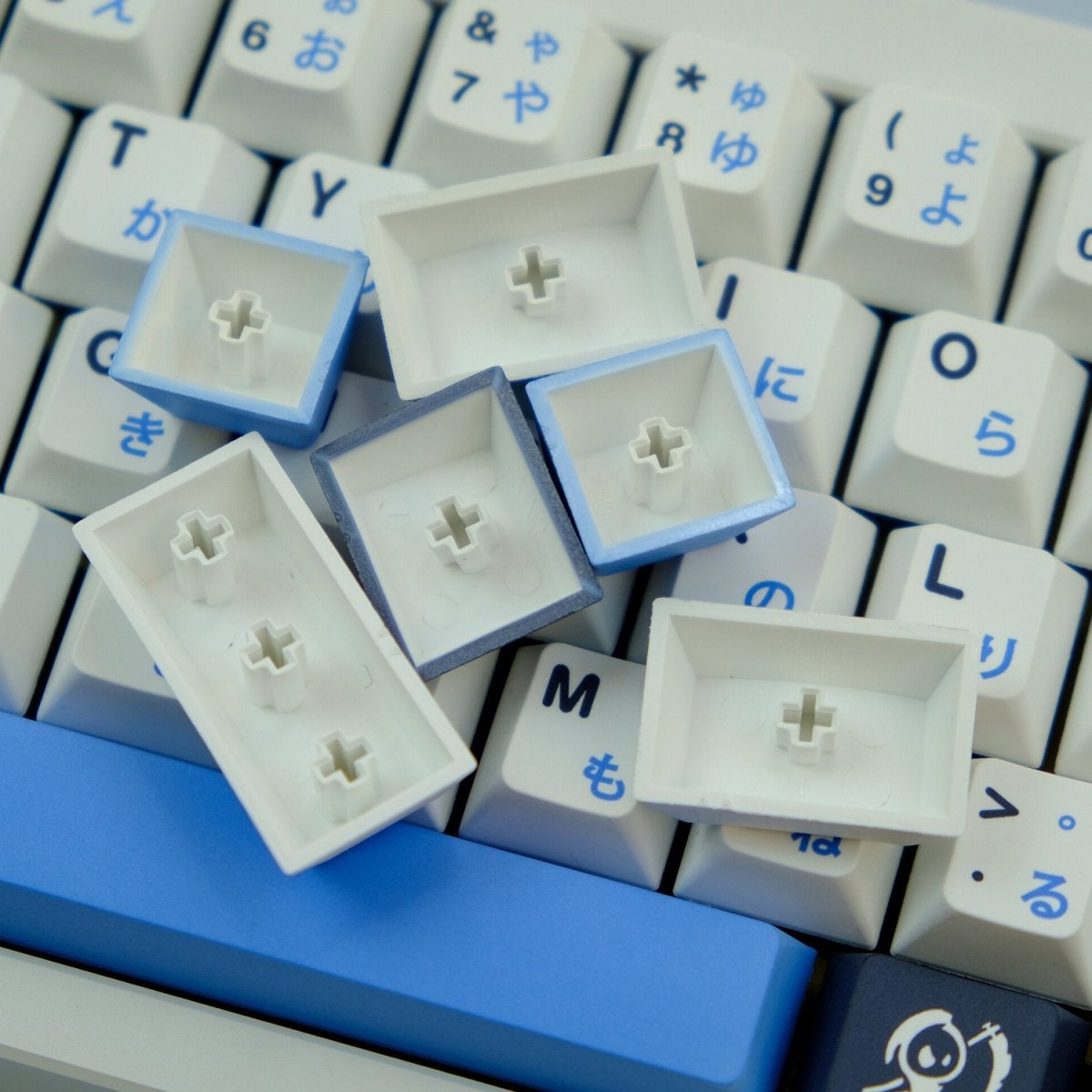 Cool Midnight Theme Japanese Keycap Set