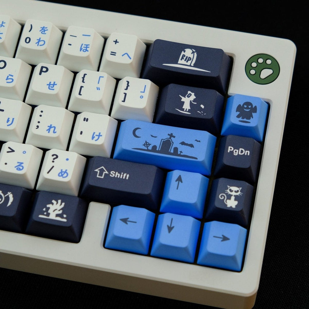 Cool Midnight Theme Japanese Keycap Set