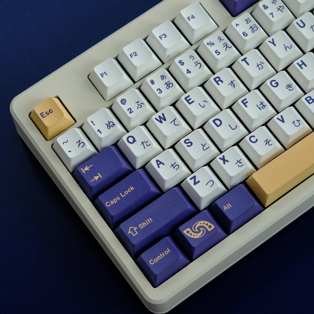 Cool Purple Octopus Theme PBT Keycap Set