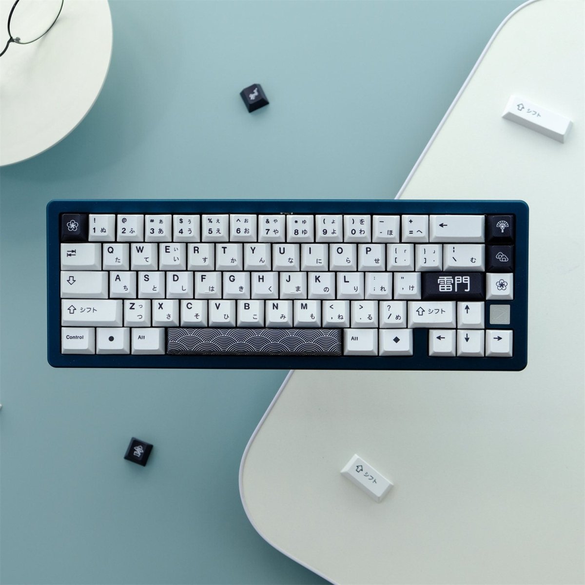 Cool Raijin Theme PBT Japanese Keycap Set