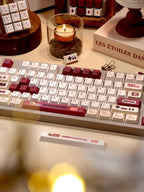 Cool Red Famicom Backlit Retro Keycap Set