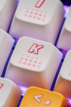 Cool Red Gaming Theme PBT ISO Keycap Set
