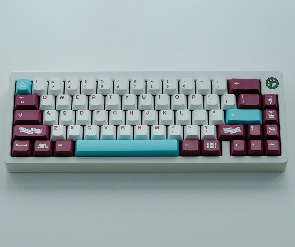 Cool Red GMK Clone Yuru Keycap Set