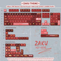 Cool Red Mecha Anime Style Artisan Keycap Set