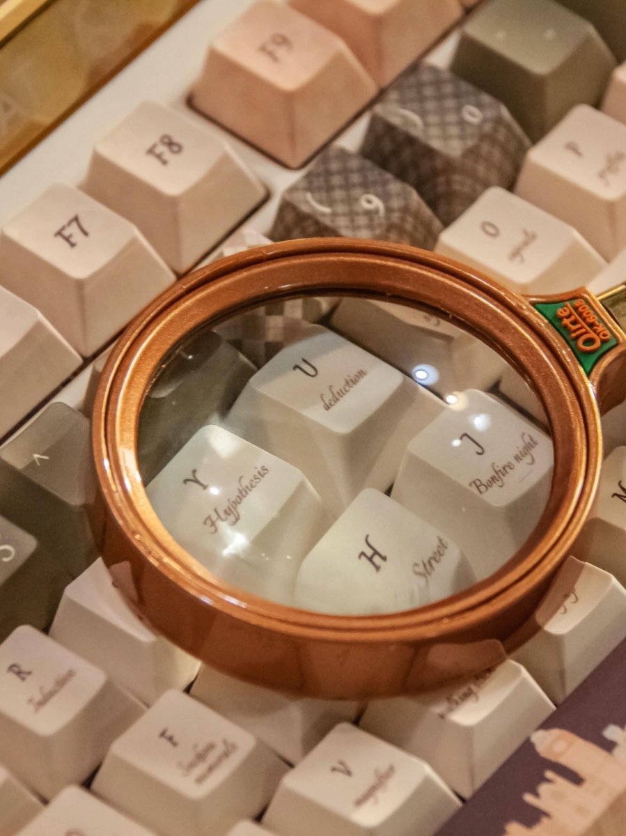 Cool Sherlock Holmes Theme Artisan Keycap Set