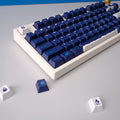 Cool Snowy Night Theme Gradient Keycap Set
