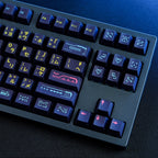Cool Techno Theme PBT Japanese Keycap Set