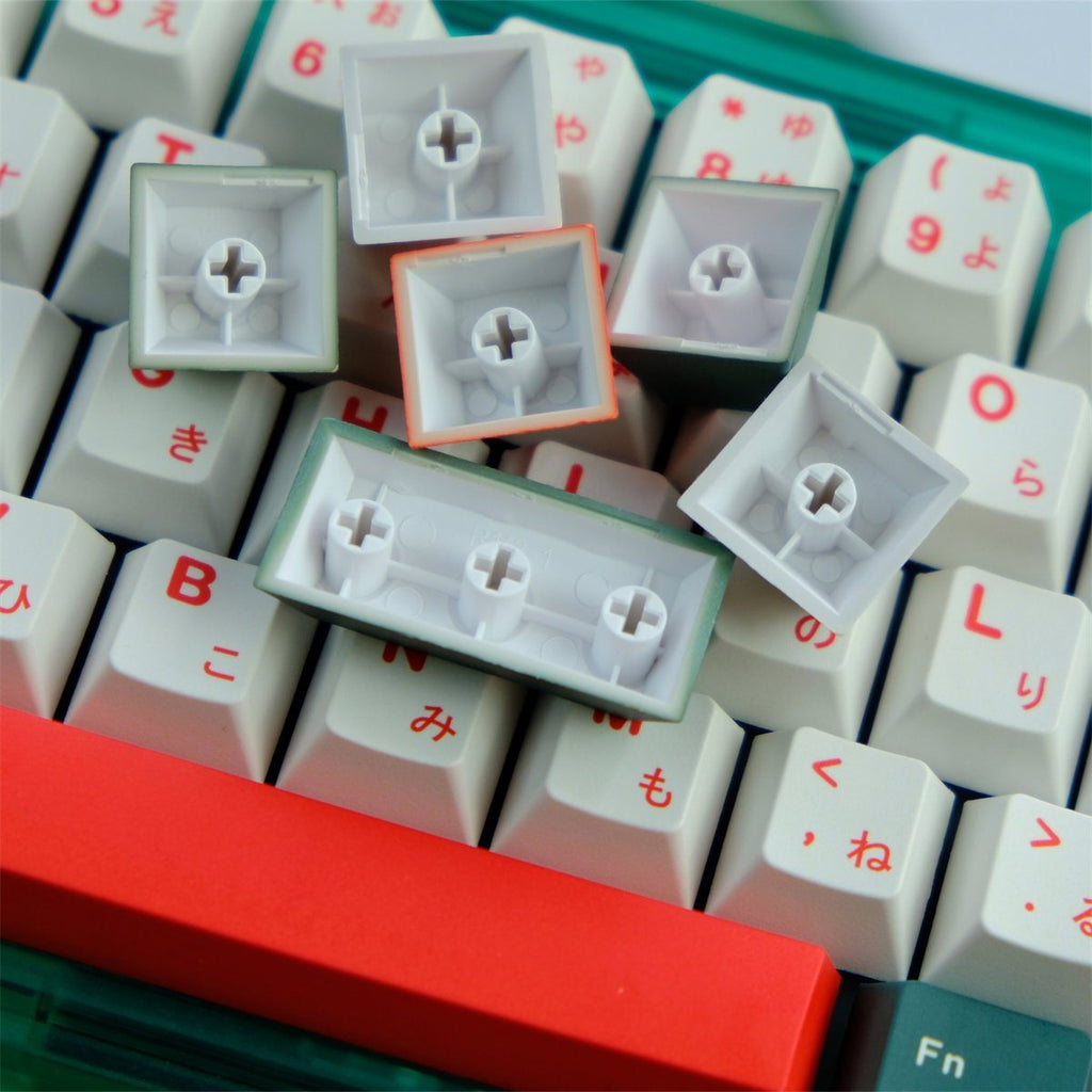 Cool Tokyo Warning Kaiju Theme Japanese Keycap Set