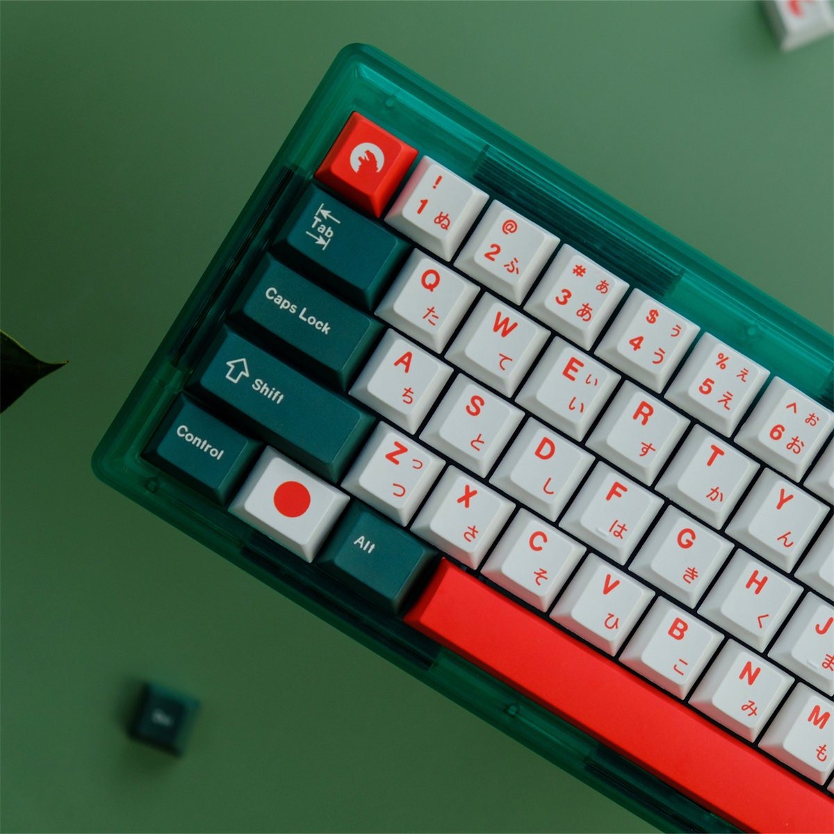 Cool Tokyo Warning Kaiju Theme Japanese Keycap Set