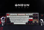 Cool Unown Theme Artisan Graffiti Keycap Set