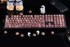 Cool Wooden-Style PBT Backlit Keycap Set