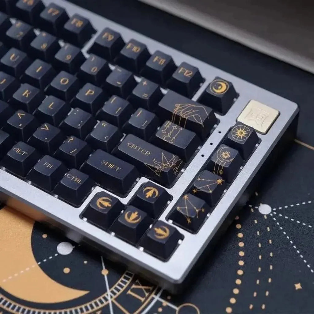 Cool Zodiac Theme Artisan Keycap Set