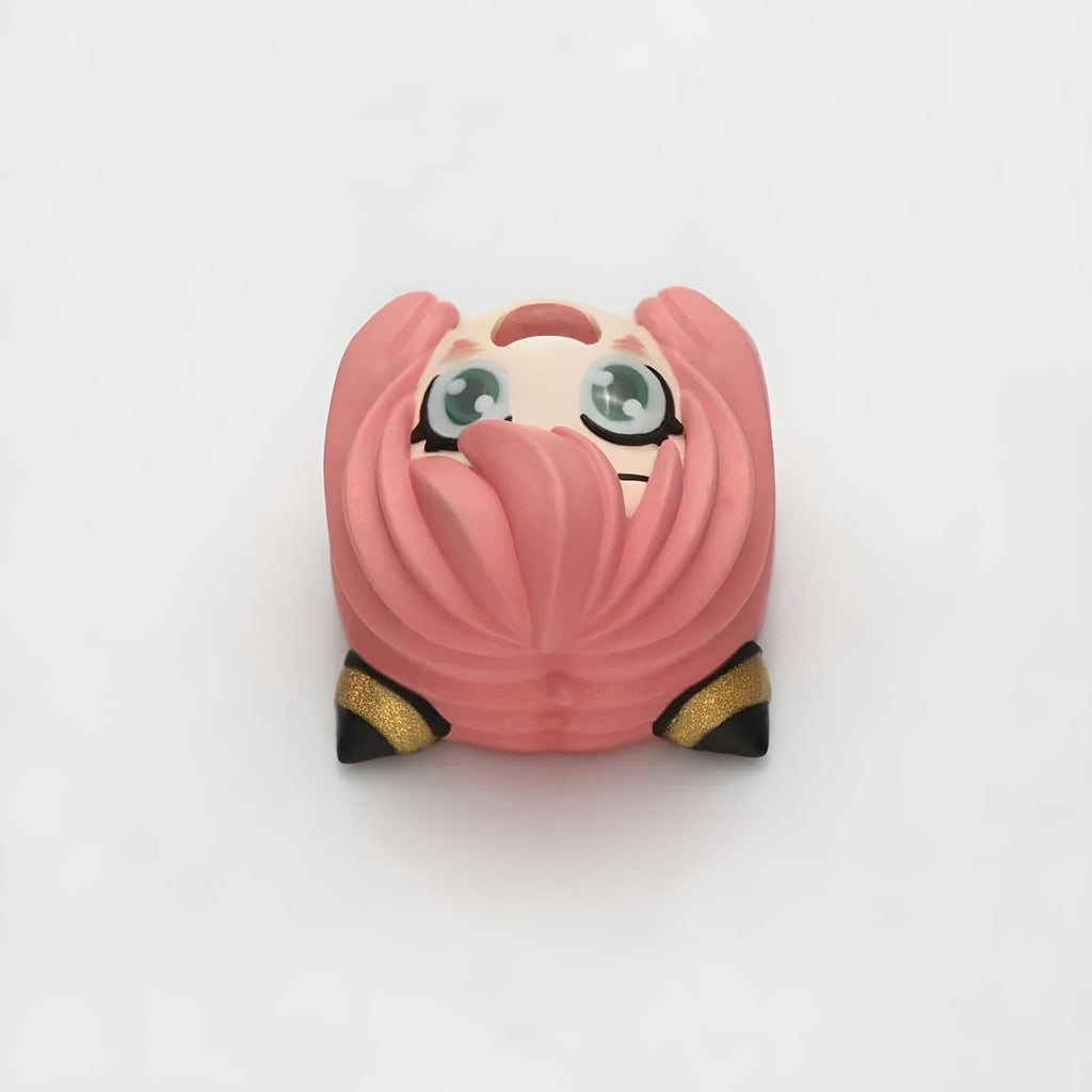 Cute Anya Spy x Family Artisan Resin Keycap