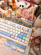 Cute Art Parody Theme Artisan Keycap Set