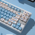 Cute Blue Chillet Palword Theme Artisan Keycap Set