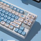 Cute Blue Chillet Palword Theme Artisan Keycap Set