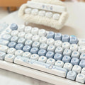 Cute Blue Ice Bear Theme Artisan Keycap Set