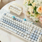 Cute Blue Ice Bear Theme Artisan Keycap Set