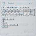 Cute Blue Notebook Theme Artisan Keycap Set
