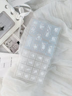 Cute Blue Ocean Dessert Theme Artisan Keycap Set