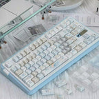 Cute Blue Ocean Dessert Theme Artisan Keycap Set