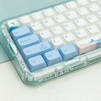 Cute Blue Ocean Theme Artisan Keycap Set