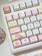 Cute Bocchi the Rock Theme Keycap Set
