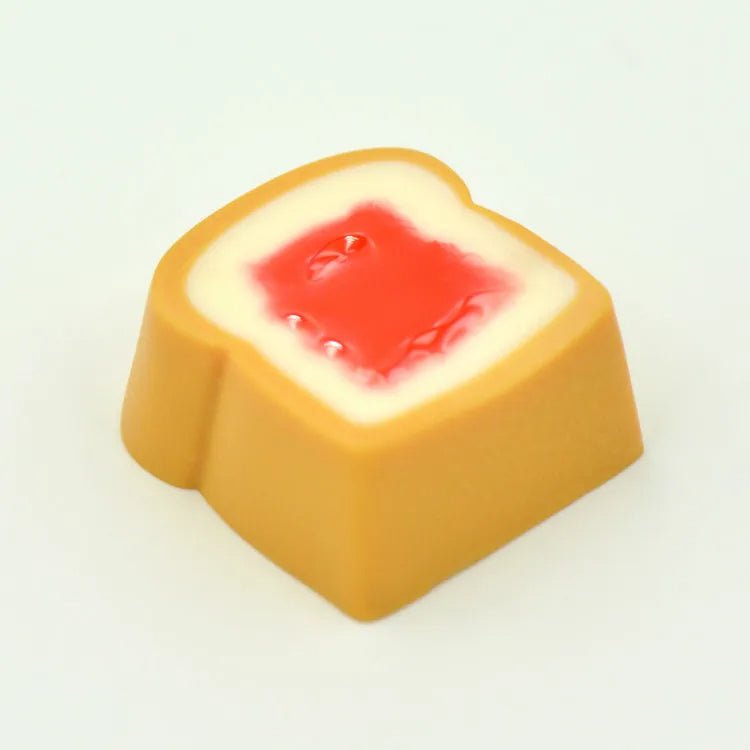 Cute Breakfast Bread Theme Keycap