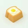 Cute Breakfast Bread Theme Keycap